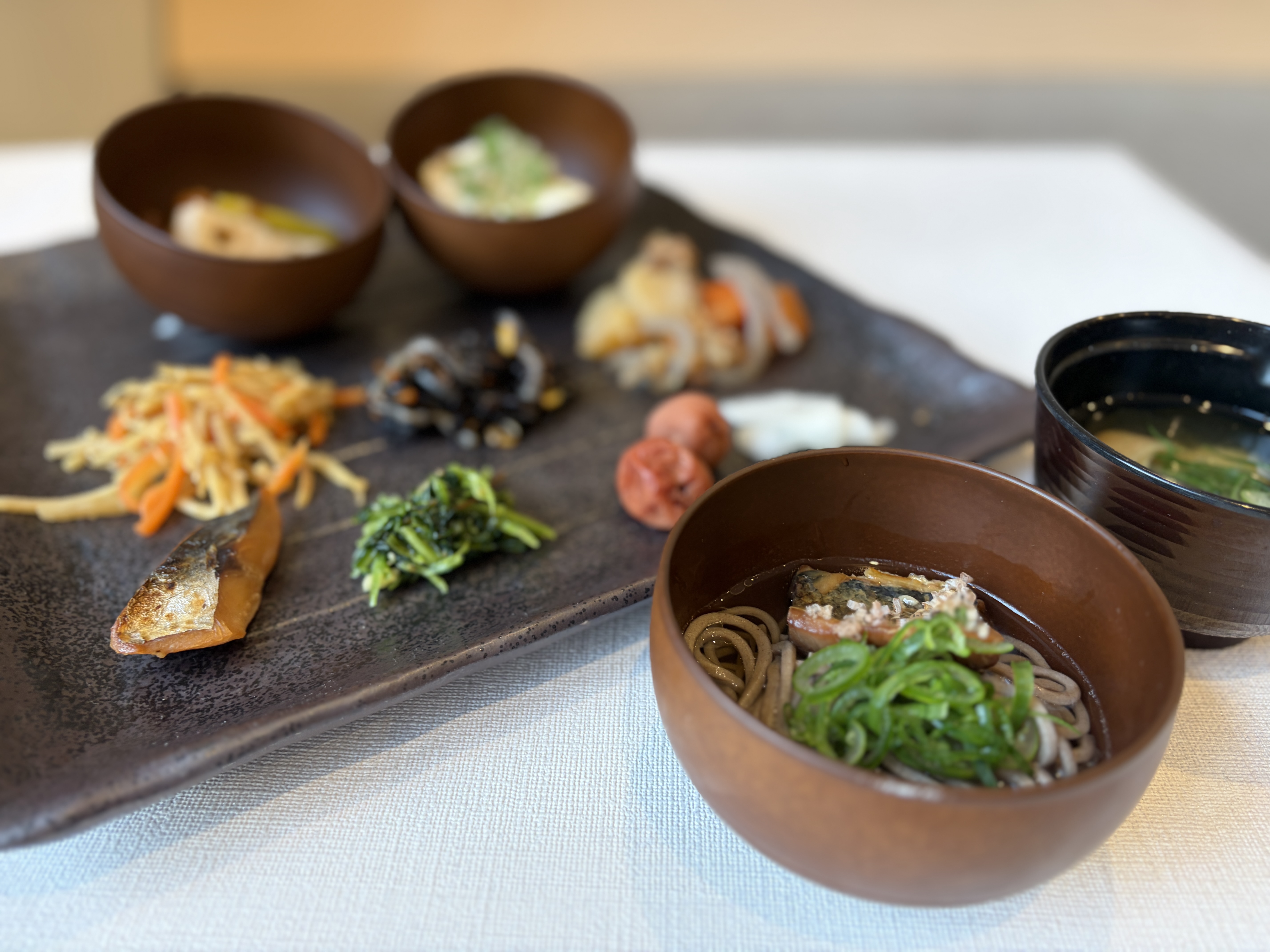 朝食ビュッフェ　和食一例