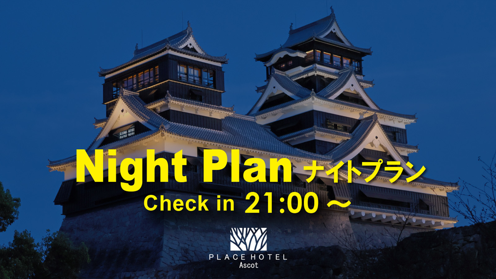 【ナイトプラン】21時以降チェックイン　返金不可　無料朝食付