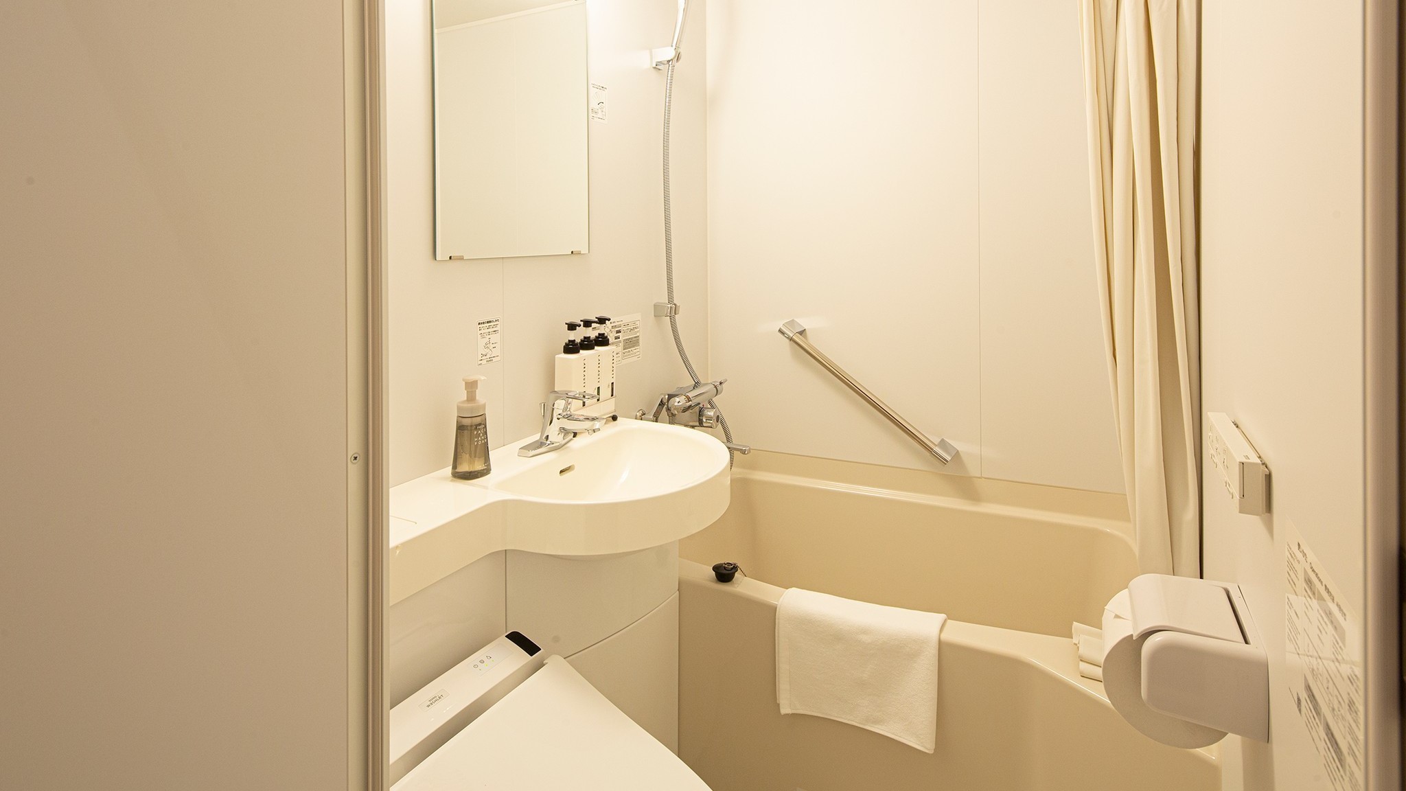 シングルルーム浴室