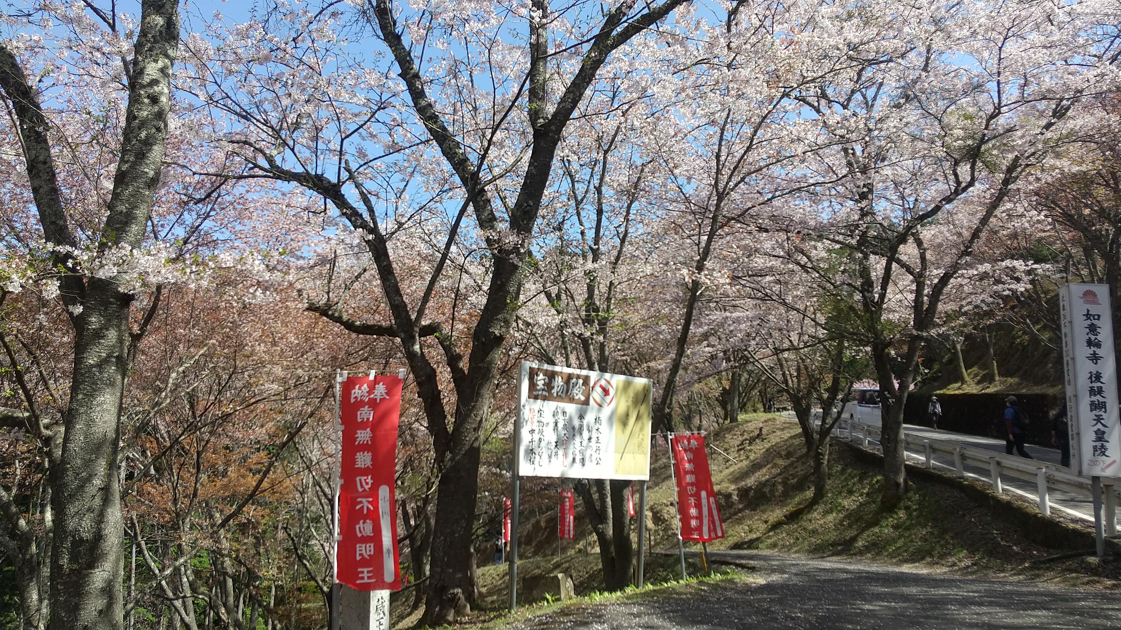 如意輪寺バス停（当館まで徒歩25分）