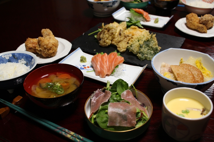 農家民宿はるり　お食事