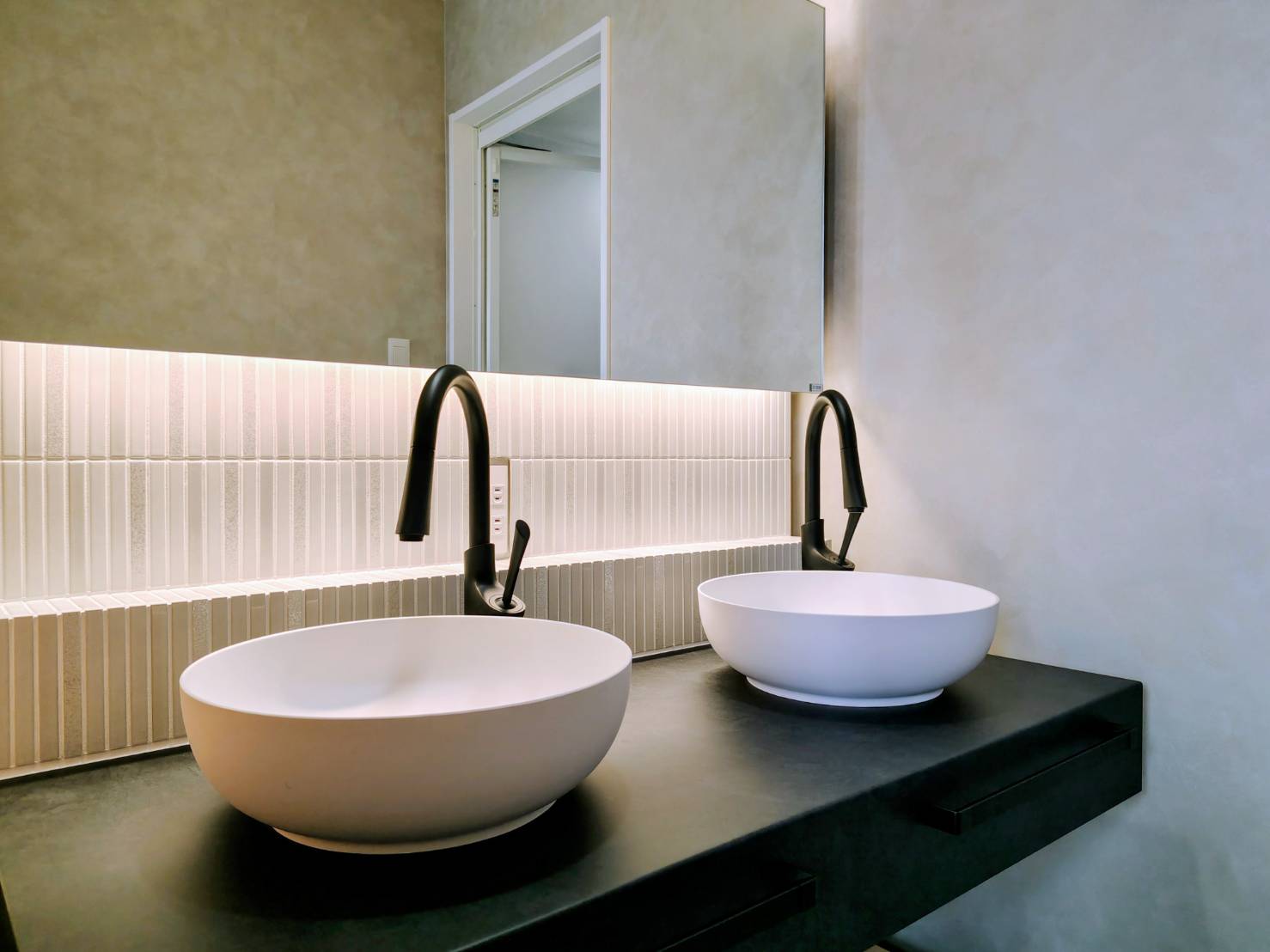 コンセプトルーム（紫陽花）洗面台