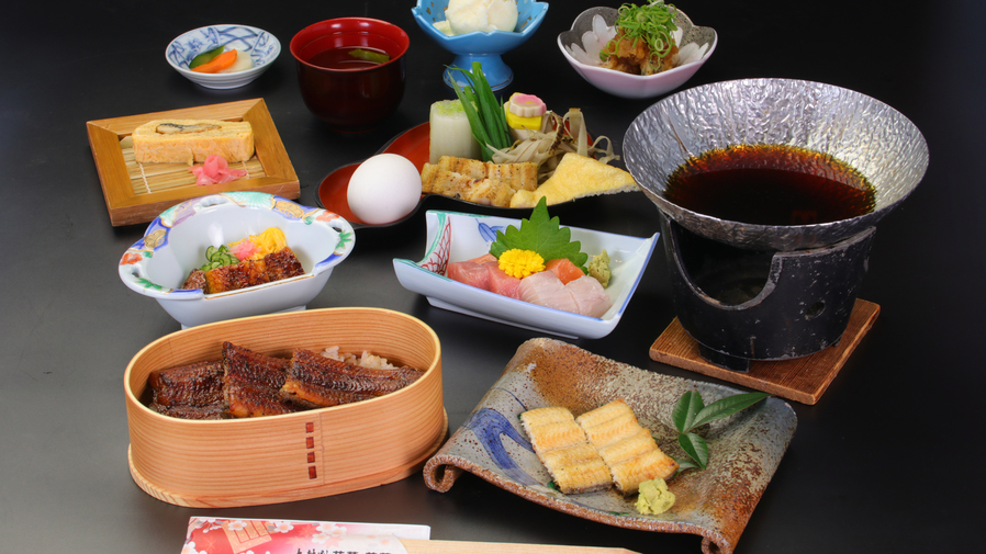 ≪うなぎ会席≫ふっくら肉厚！うなぎ尽くしの会席料理★【うなぎ屋 太鼓判】にてお食事を♪
