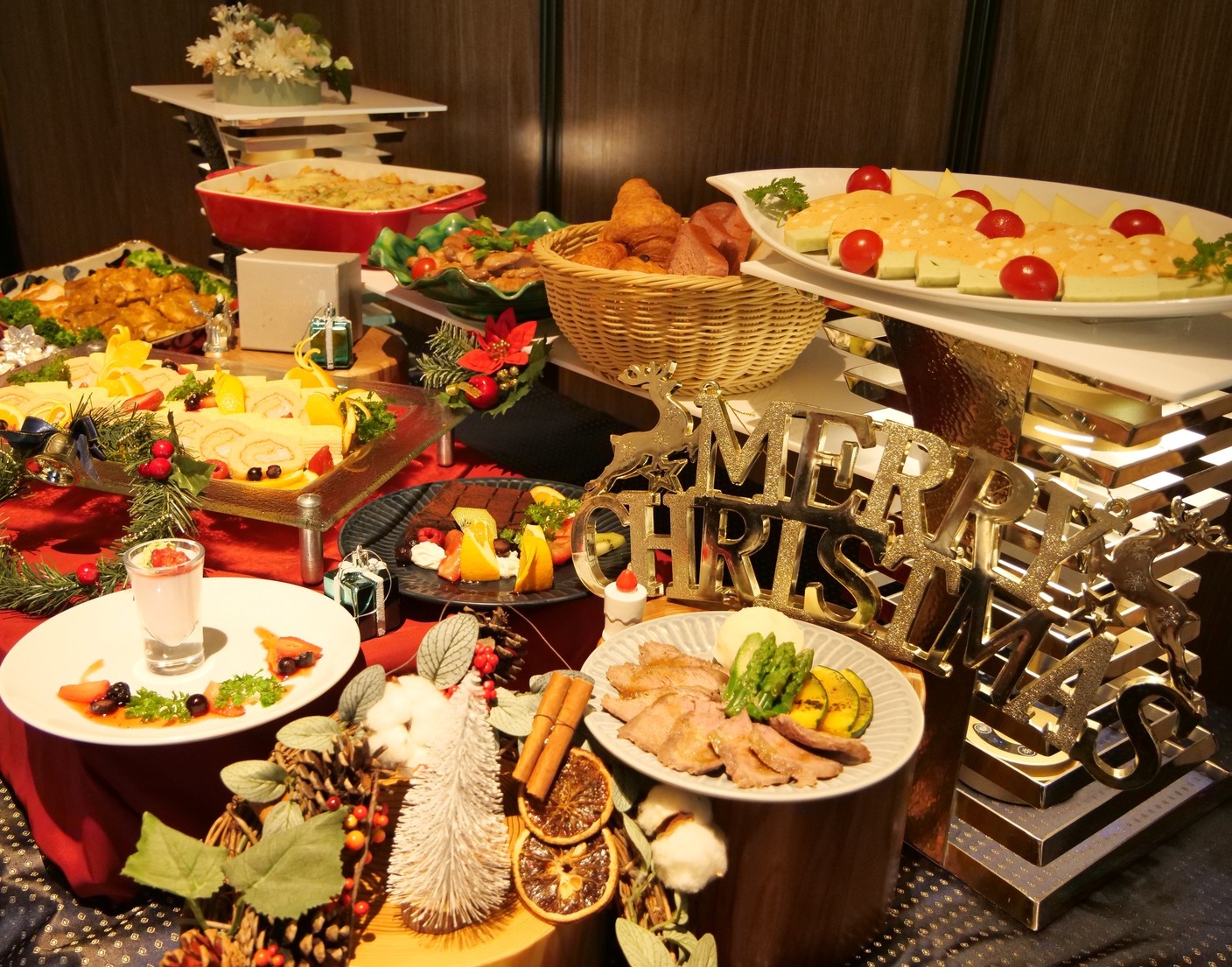 【クリスマスフェア/水炊き朝食付】12月限定 3％OFF朝食付きプラン（事前決済・14日前迄返金可）