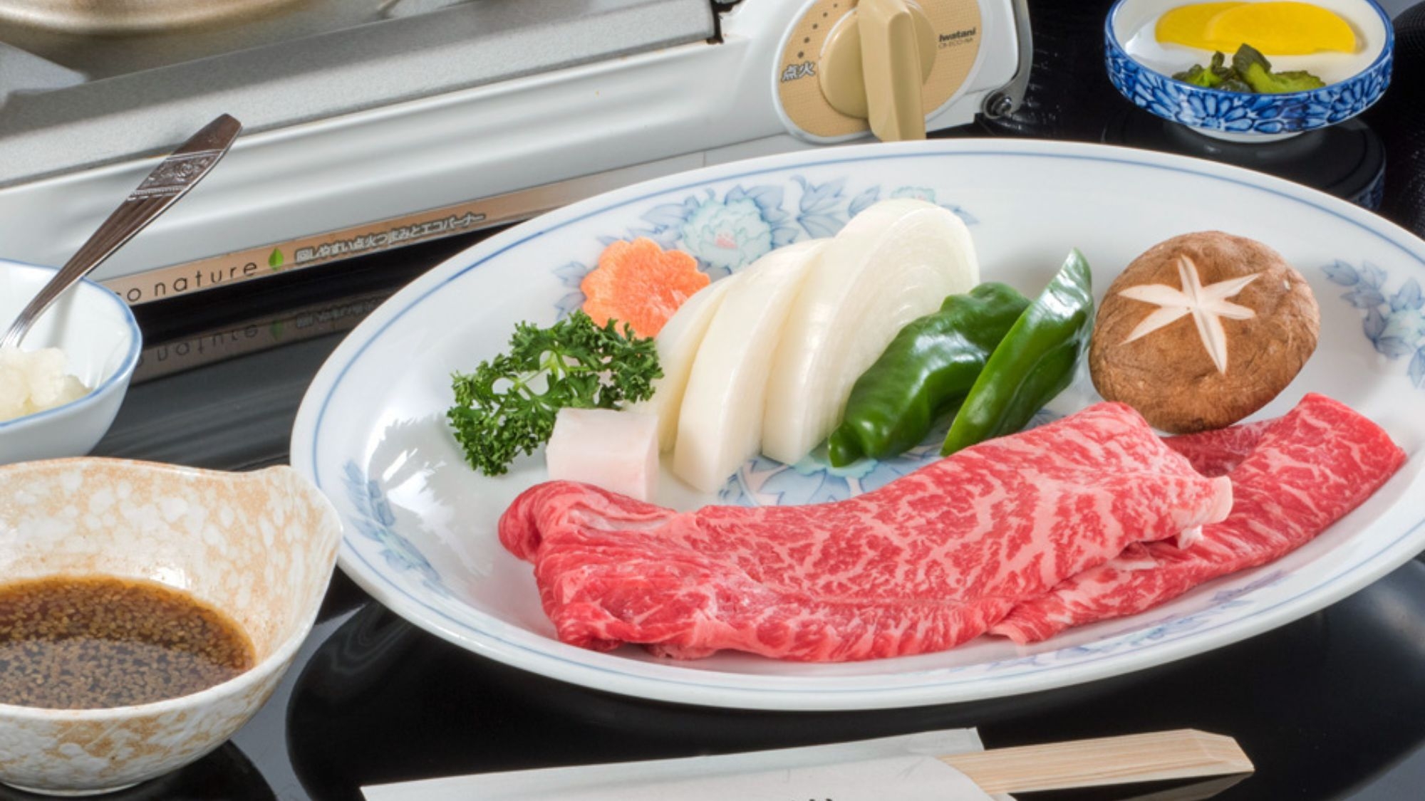 【松阪牛陶楽焼◆返金不可】夕食は松阪牛の名店『まるよし本店』でコースを堪能＜1泊2食付＞