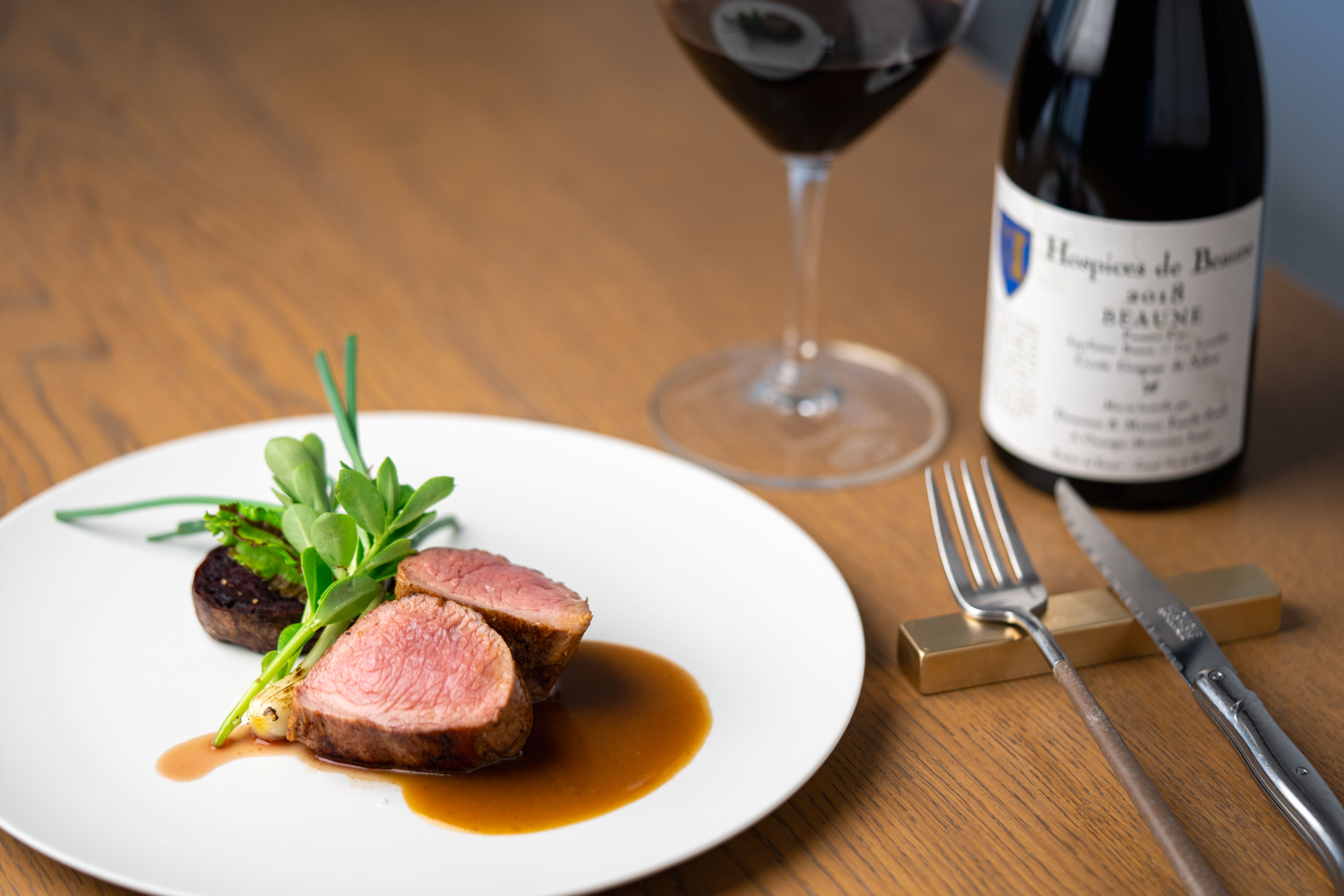 ディナーコース一例