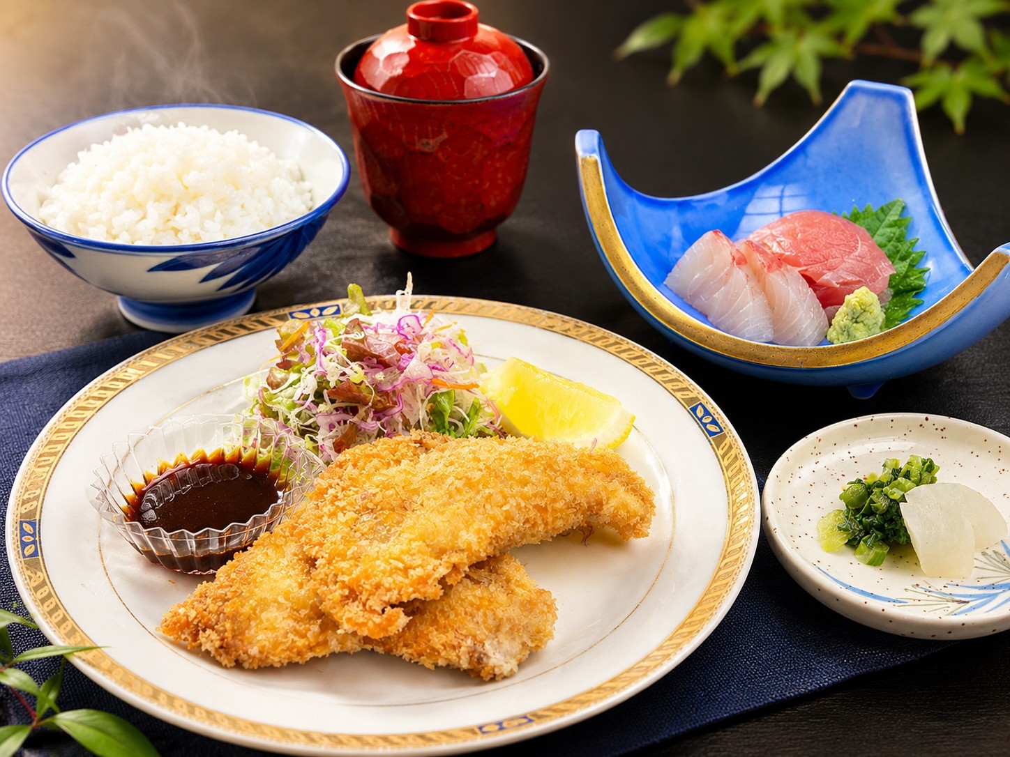 【お日にち限定】夕食は軽め♪希少ブランド豚「TOKYO Xのひとくちカツ定食」プラン＜夕食・朝食付＞