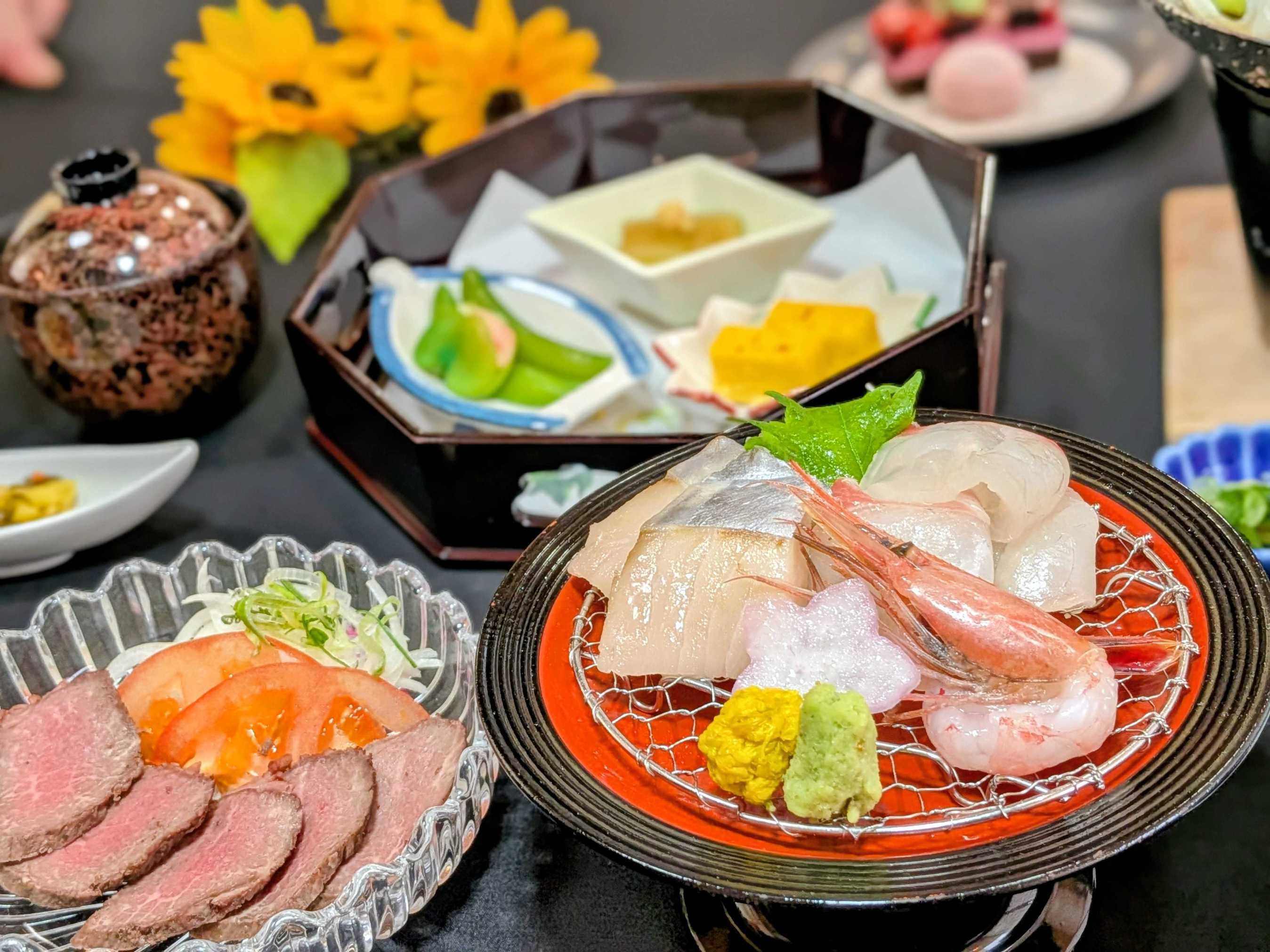【夕食・朝食付】絶景グランピング　天橋立ビュー・旬や地産の食材を楽しめる　四季折々のスタンダード会席