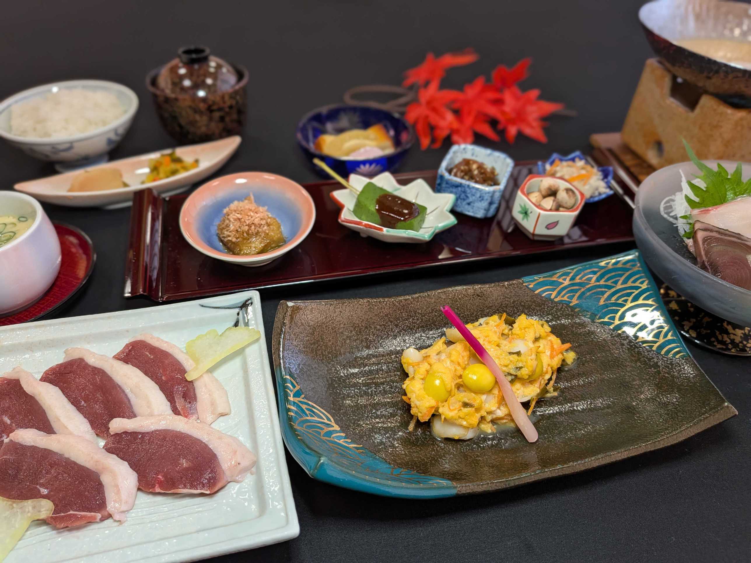 【夕食・朝食付】絶景グランピング　天橋立ビュー・旬や地産の食材を楽しめる　四季折々のスタンダード会席