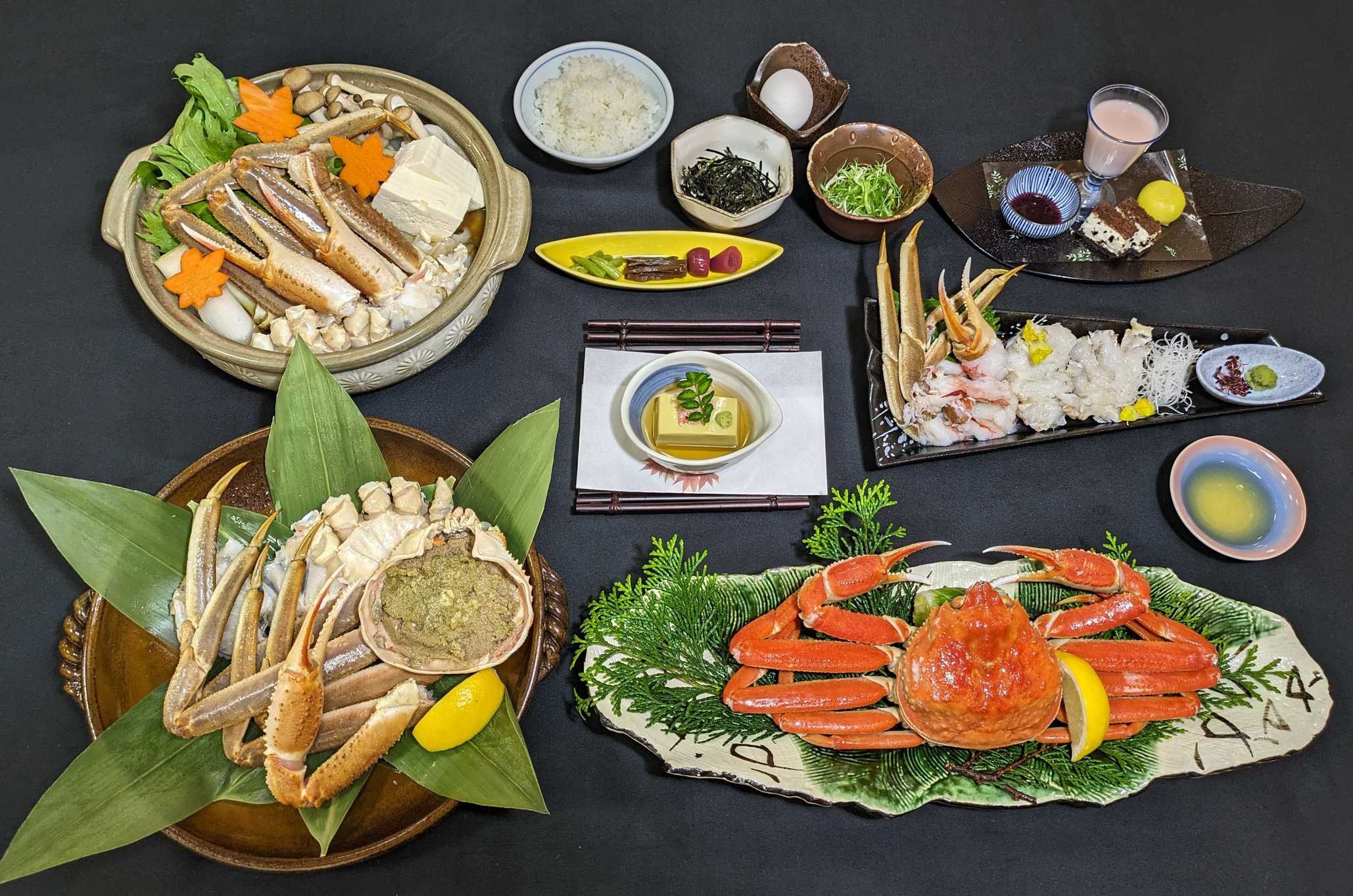 【夕食・朝食付】贅沢の極み！プレミアム蟹会席　3月まで