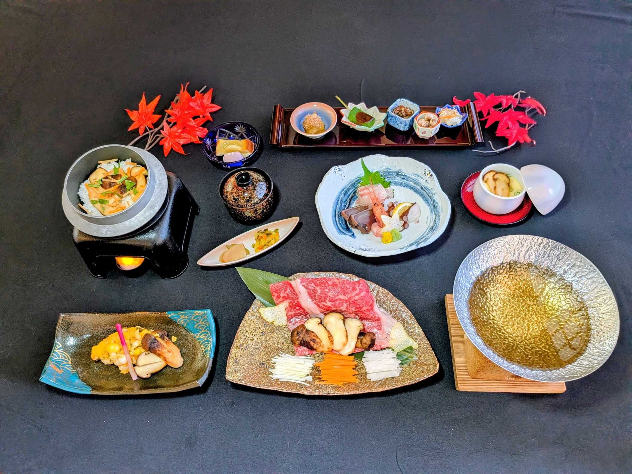 【夕食・朝食付】贅沢の極み！極上食材を使用した至高のご夕食！極み会席