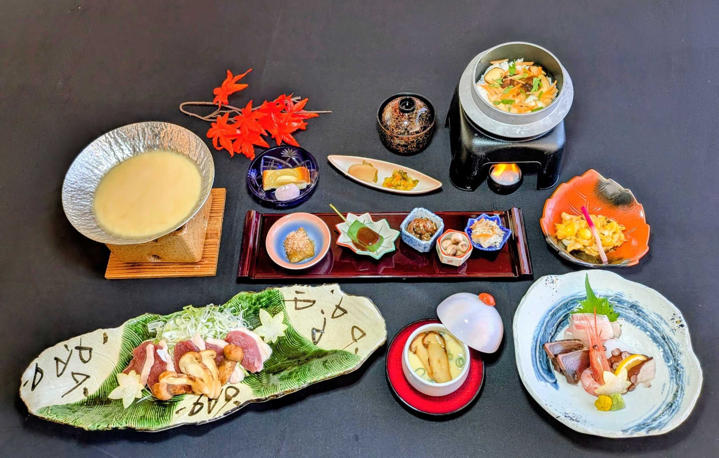 【夕食・朝食付】旬や地産の高級食材に料理長が贅を尽くしたご夕食！特撰会席