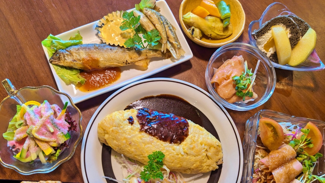 【冬季限定・特典付】美肌の湯☆馬頭温泉日帰り入浴券＋夕食は季節の食材を使った和食セットをお部屋食にて