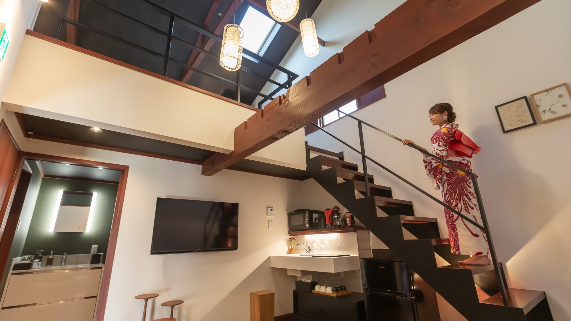 「一人旅の贅沢、飯塚邸で。」 ~心と身体を整える 自分へのご褒美~部屋食・プライベートサウナ利用無料