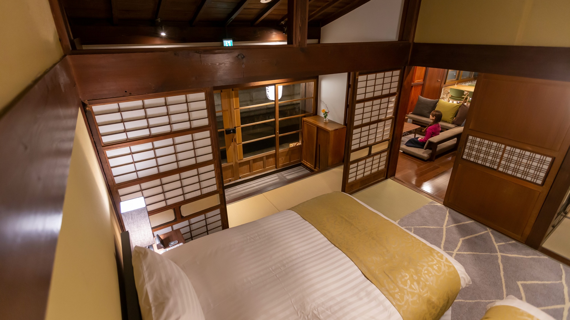 【新宅A】大きく、そして、美しい日本家屋の屋敷。和室の引き戸をうまく使いながら、設計しております。