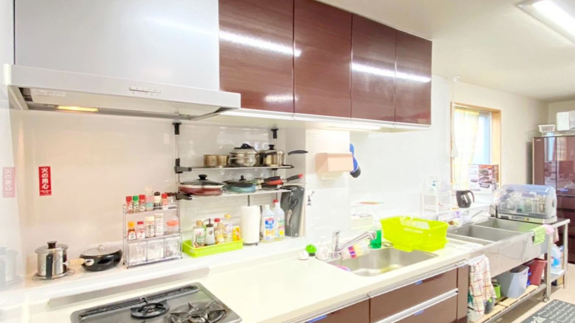 ・広く使い勝手の良いキッチン