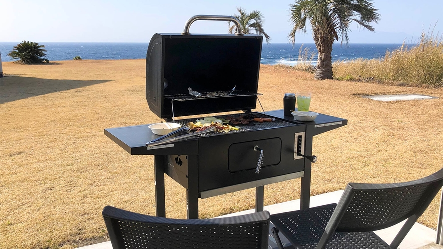 ・ガレージBBQにはキッチンも完備