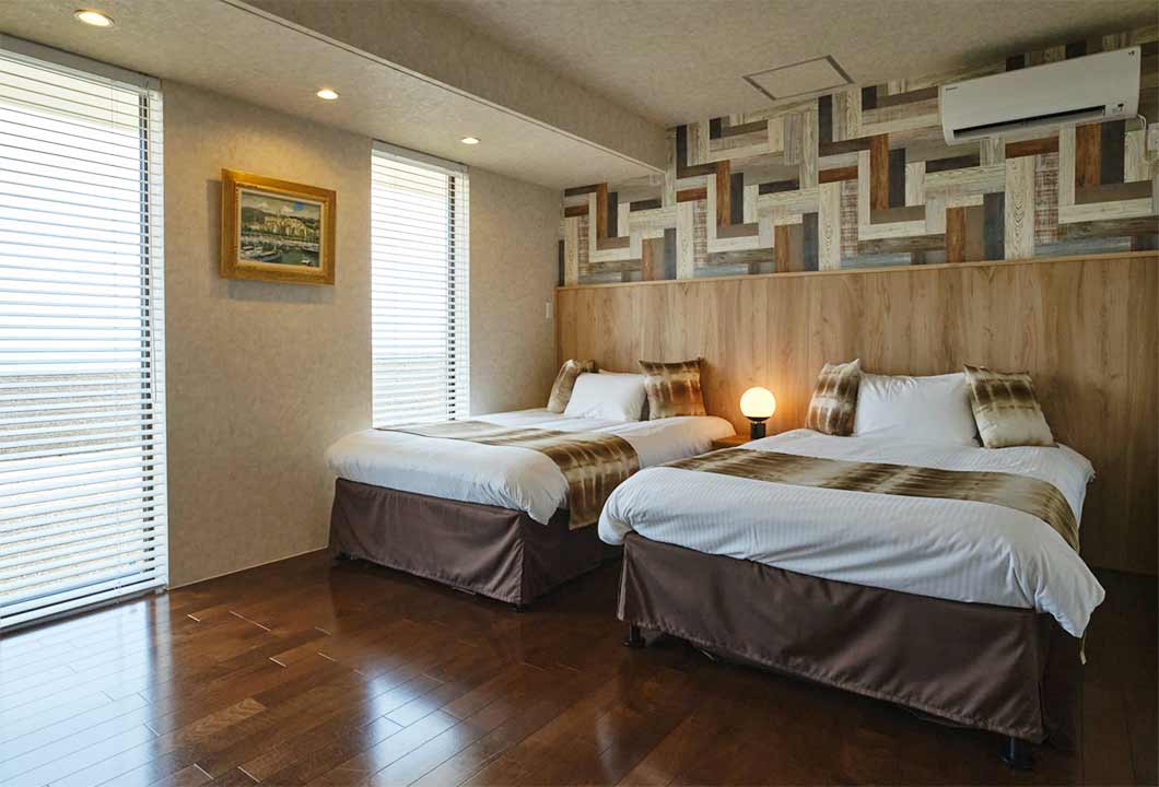 Room 101 セミダブルベッドのツインルーム (ReFaルーム）