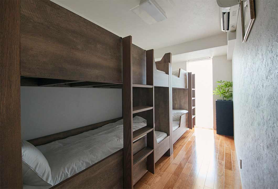 Room 103  お子様も大喜びの2段ベッド&times;2組