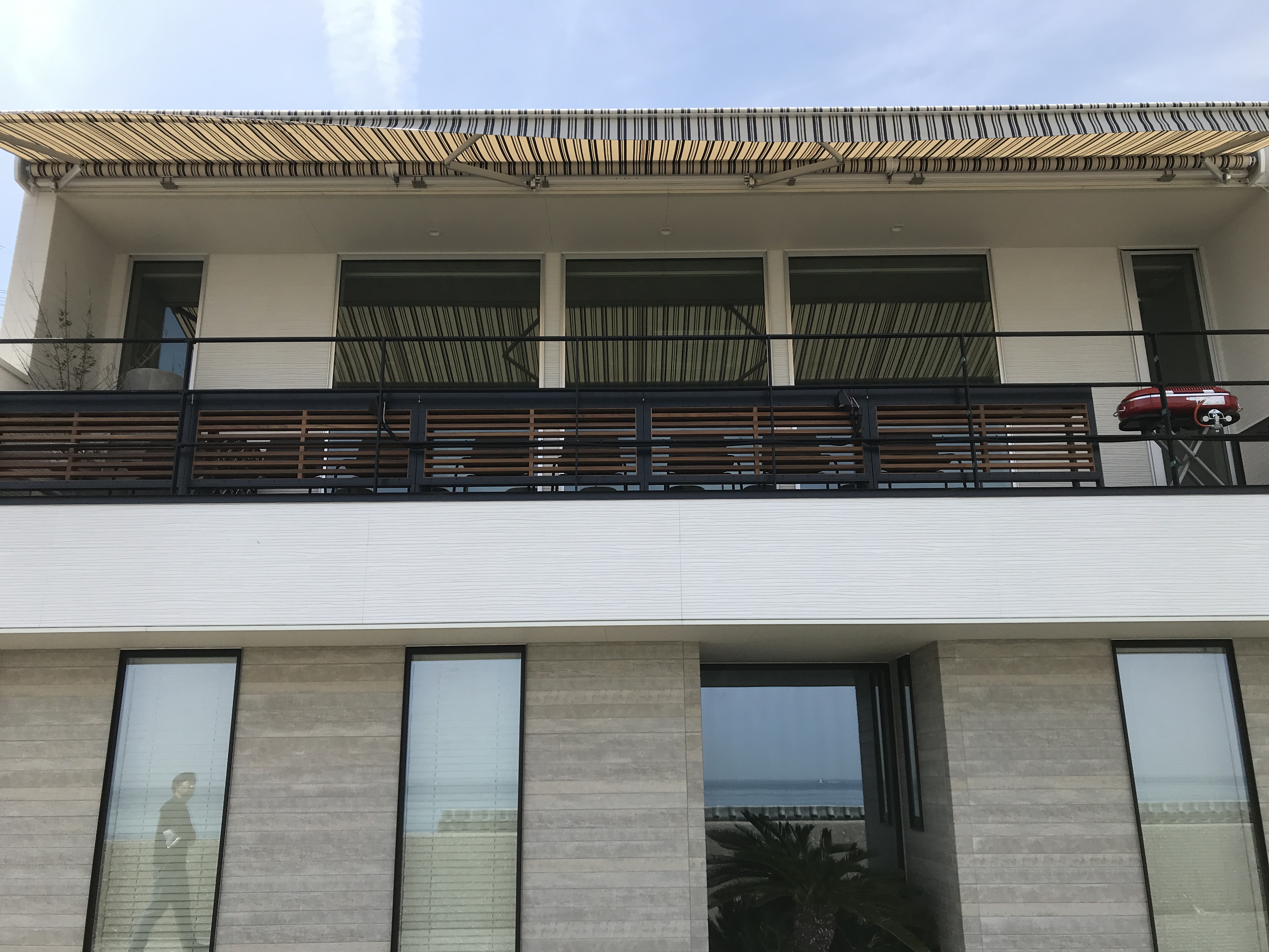 villa ocean kamaguchi 施設外観・裏