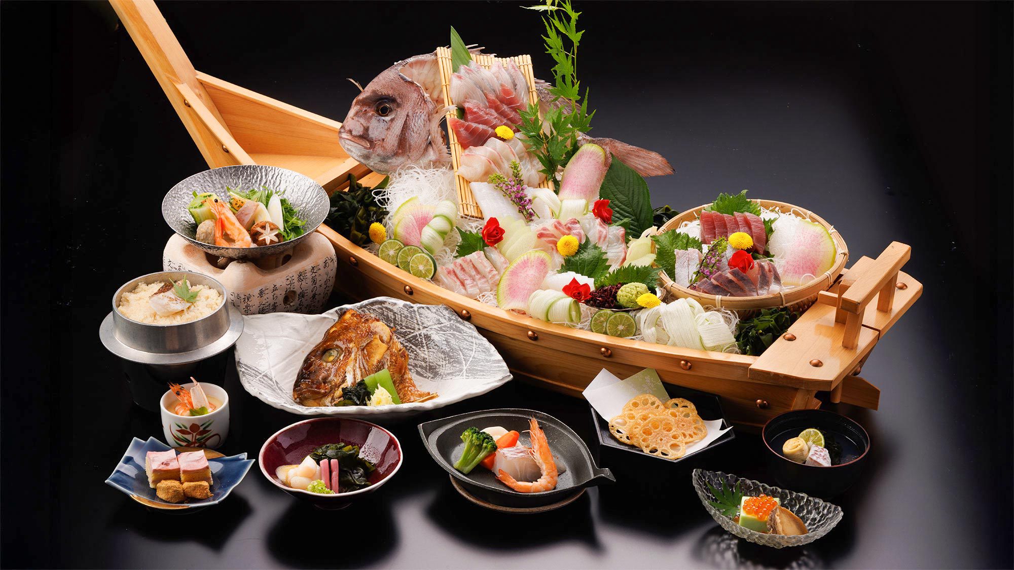 【日本の宿アワード2024受賞記念】ぴちぴち鯛会席モニタープラン【夕食はレストラン】