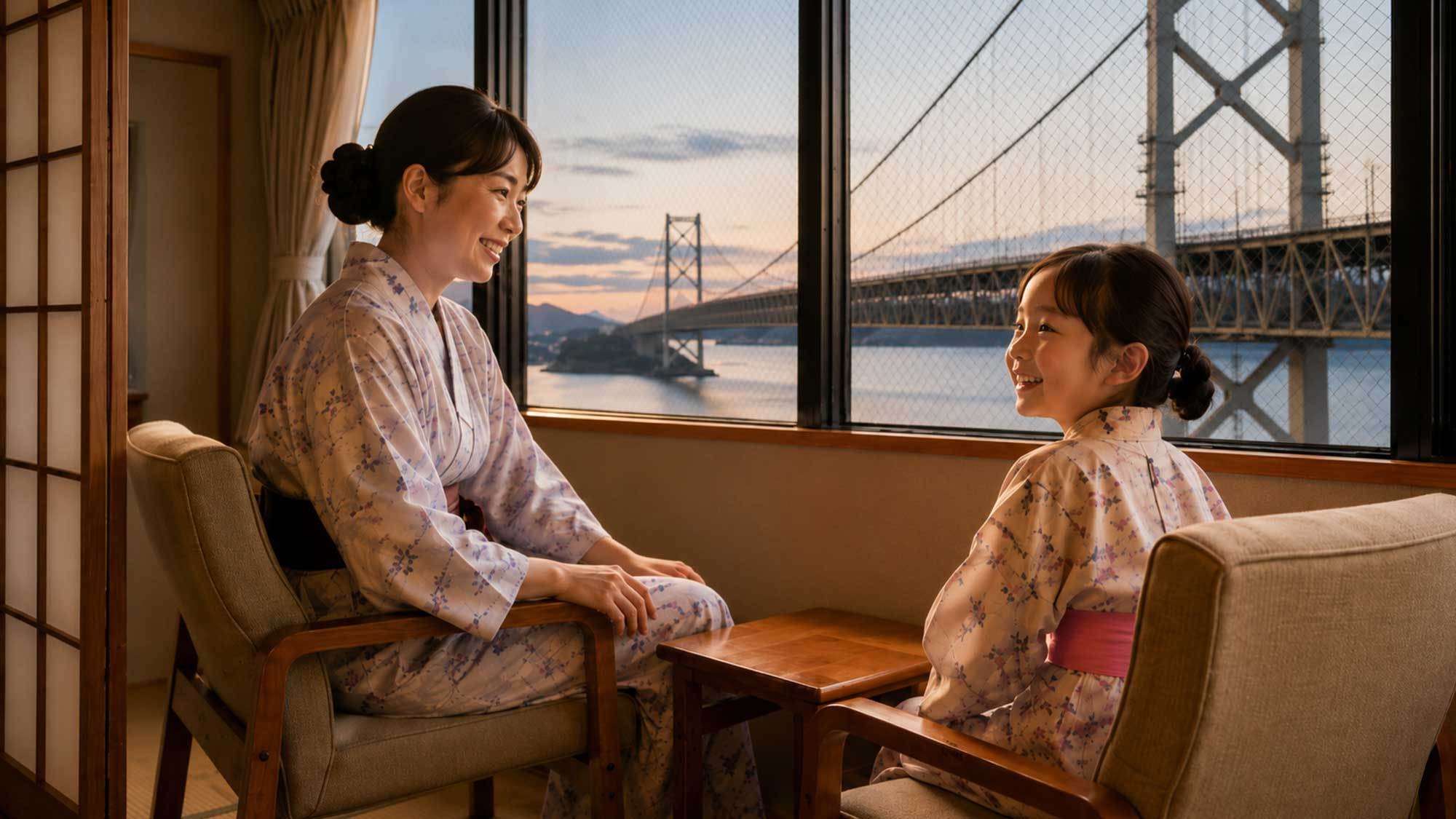 【パパ・ママ安心♪お部屋食】お子さま大歓迎！徳島グルメ満喫＆絶景ステイ【グッズ無料貸出◎】