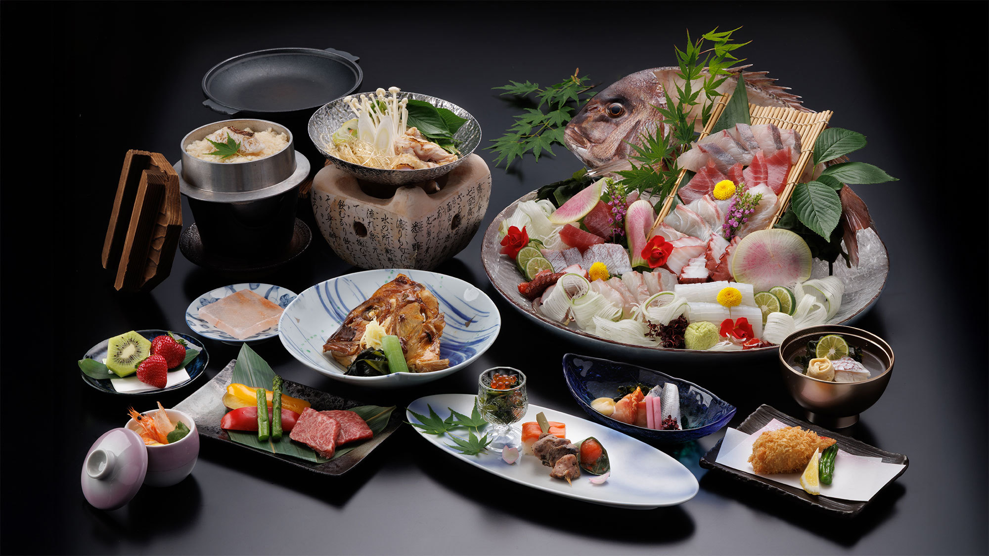 全部食べちゃお渦潮会席【夕食お部屋食】モニタープラン【平日限定】