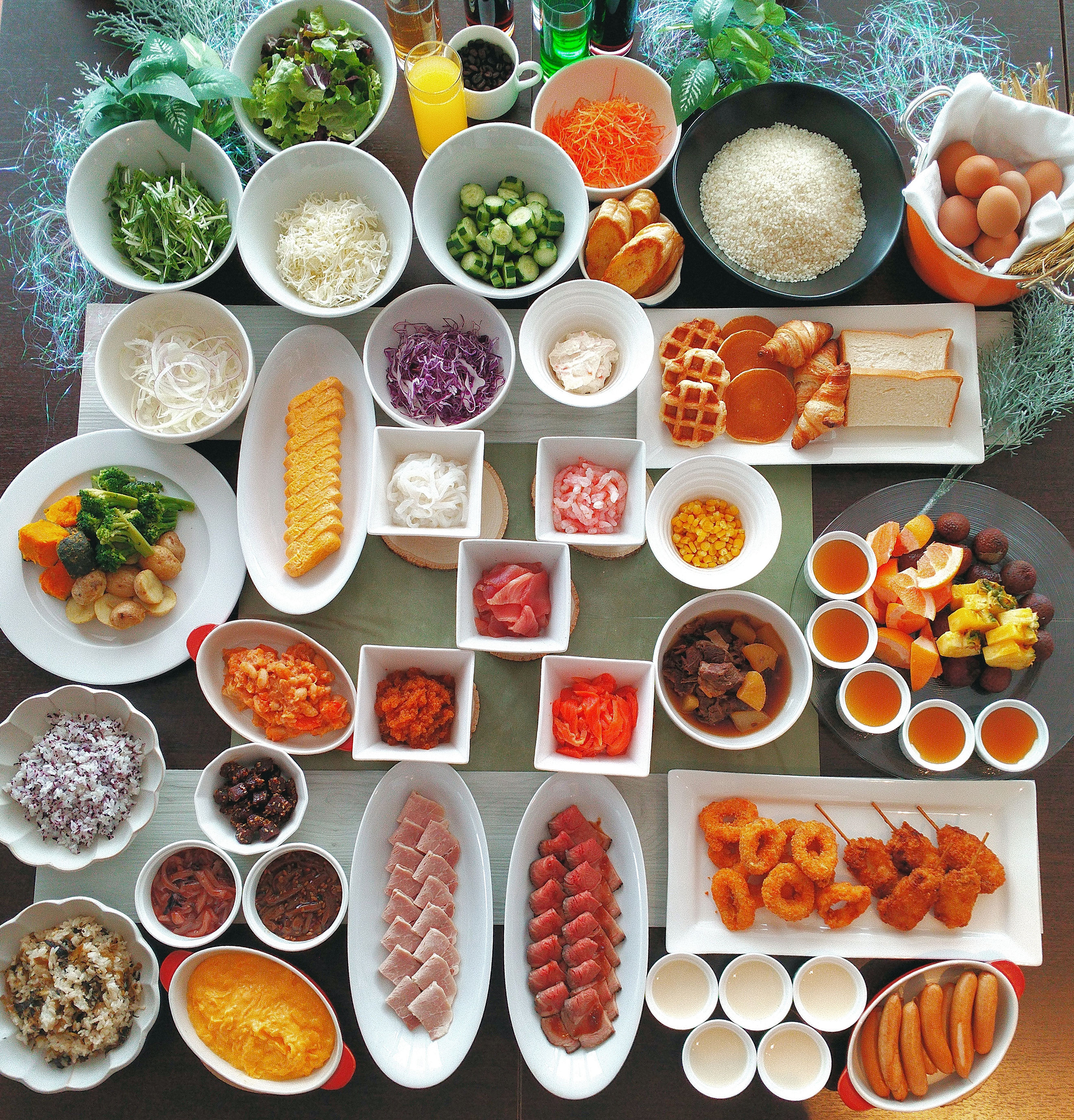 朝食ブッフェ