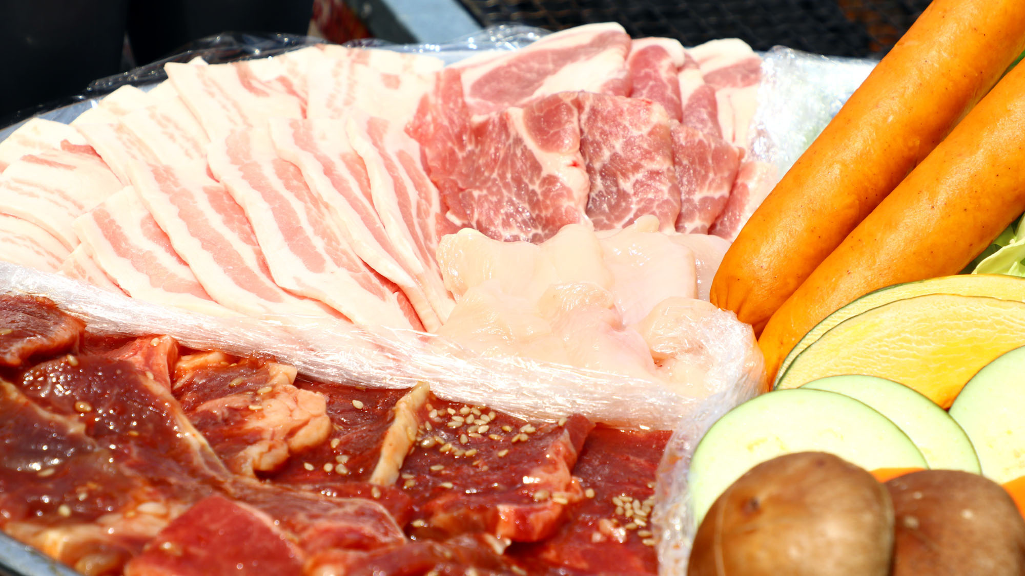 1日2組限定　夕食付[BBQ]プラン◆ 早朝出発やお寝坊さんに♪夜はバーベキュー！ 