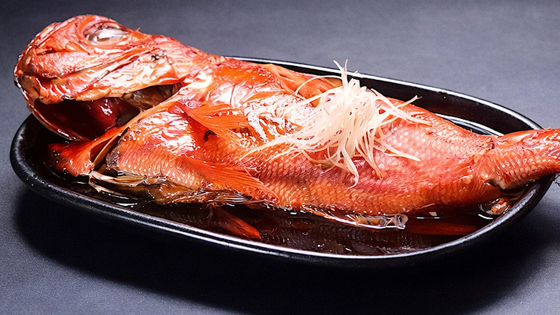 金目鯛姿煮×舟盛り×A5黒毛和牛プラン★旨みダレしみしみ金目鯛と海鮮舟盛りで海の恵みを心ゆくまで
