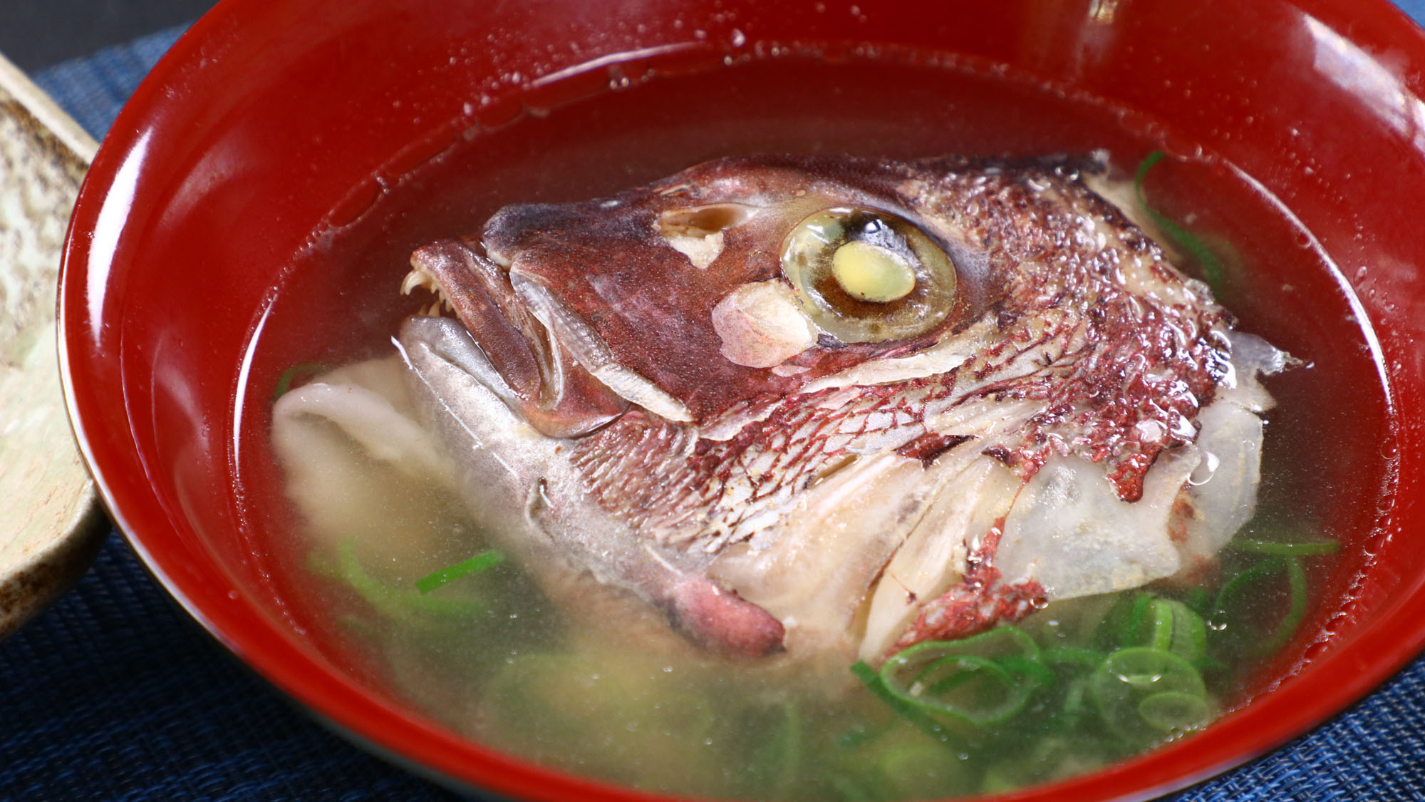 夕食一例◆口コミで好評な『鯛のあら汁』