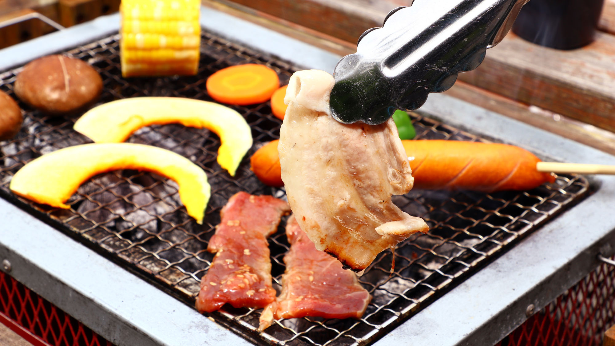 BBQ◆絶景を見ながら食べるお肉は絶品♪