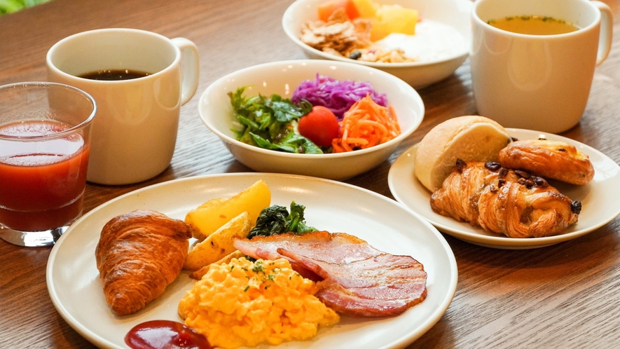 【朝食】アメリカンブレックファースト