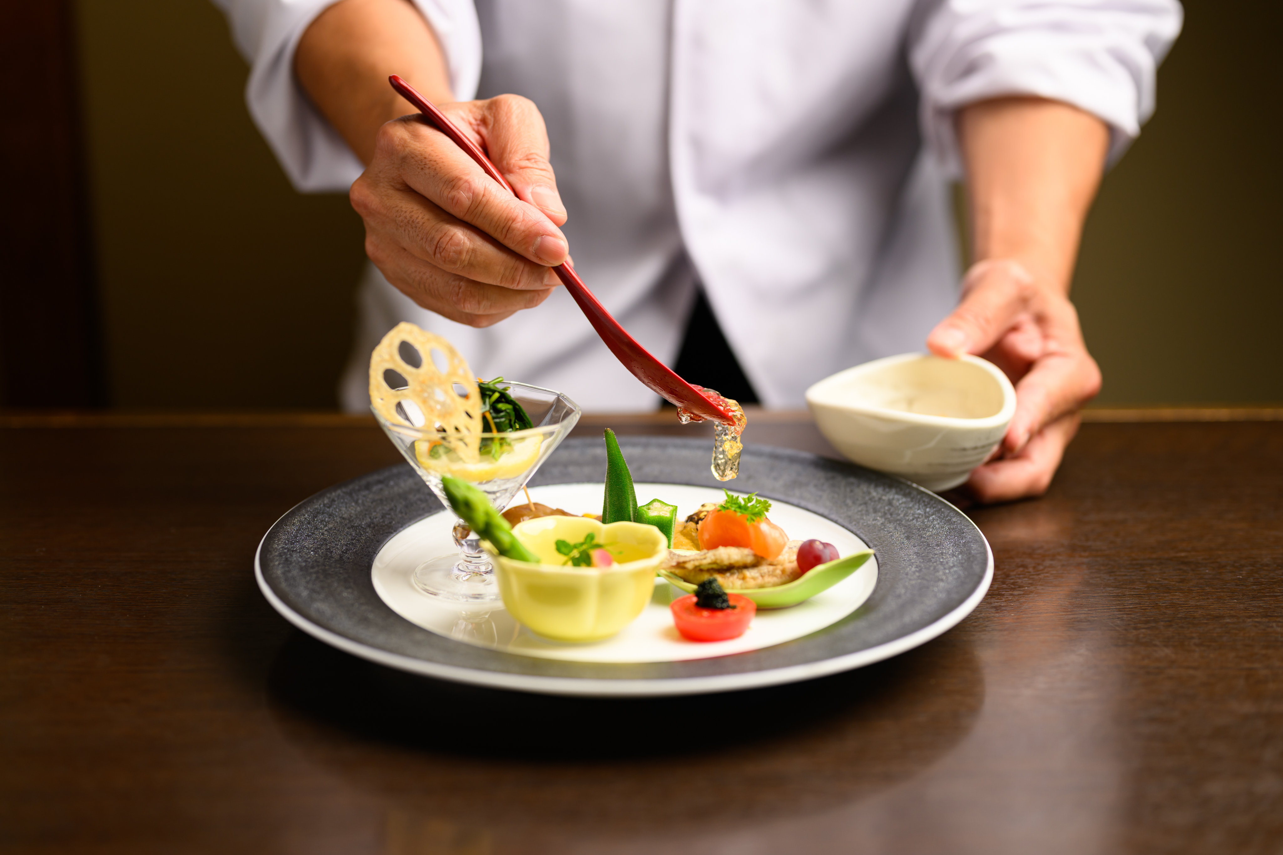 料理長正面