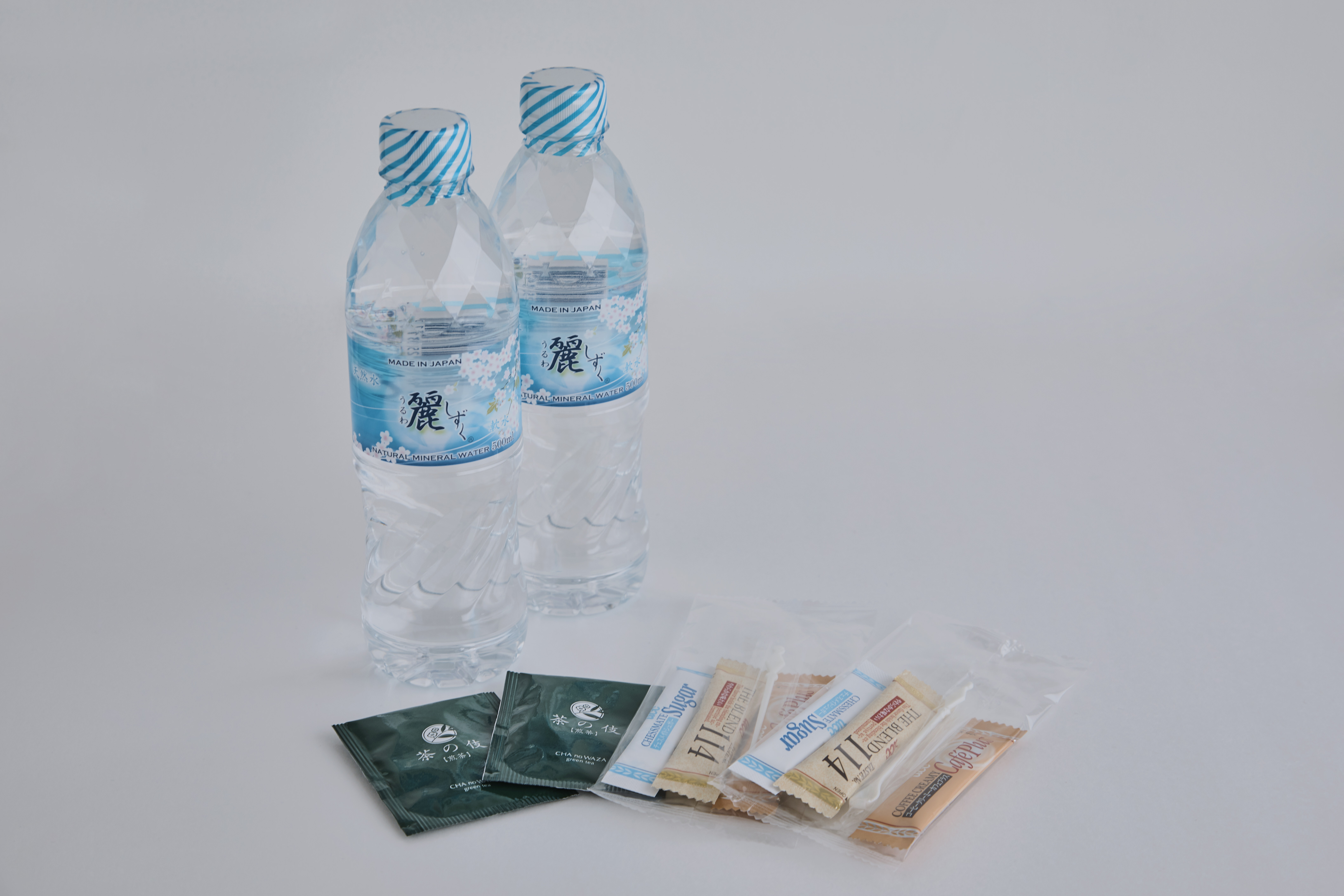 ミネラルウォーターをご用意