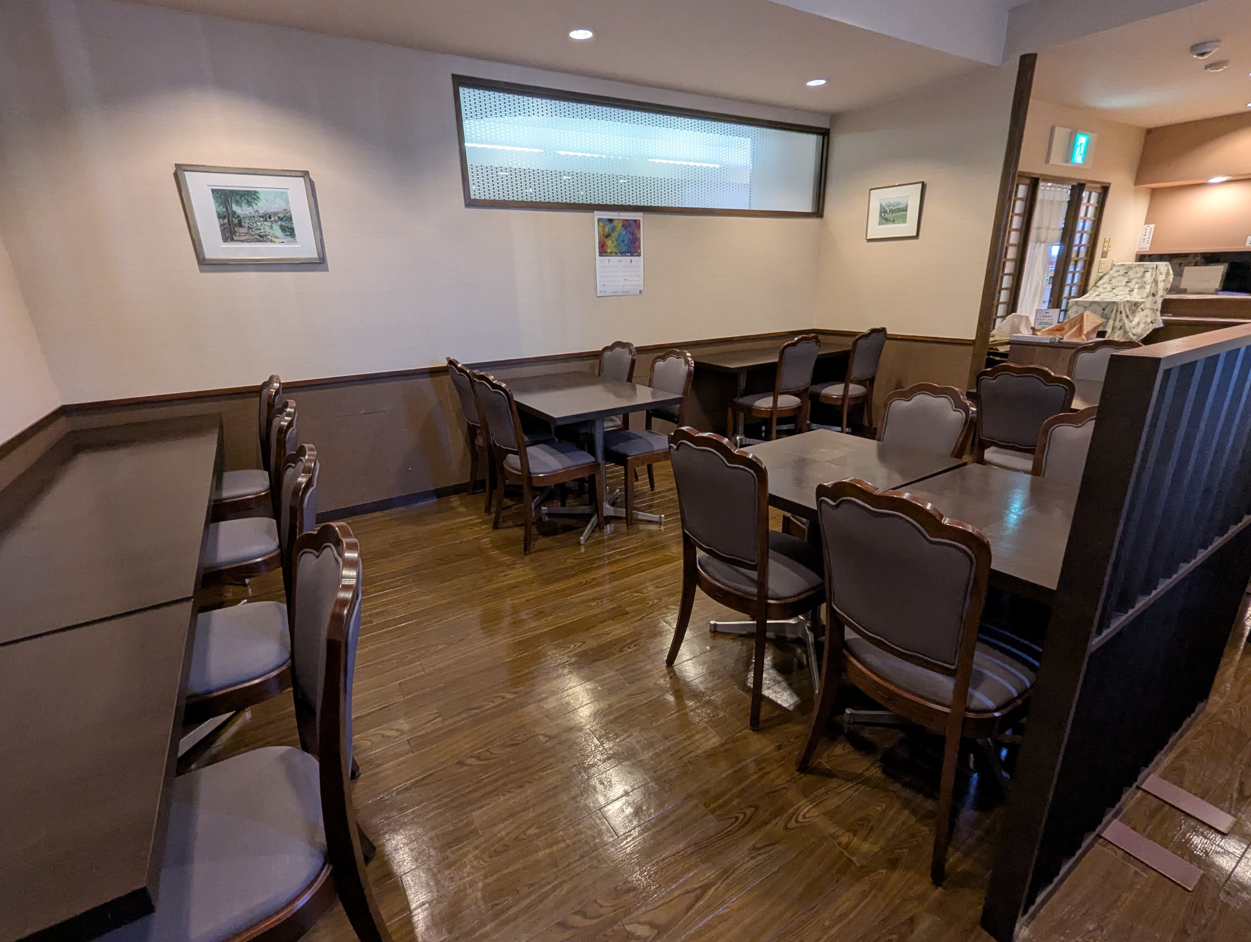 朝食レストラン会場