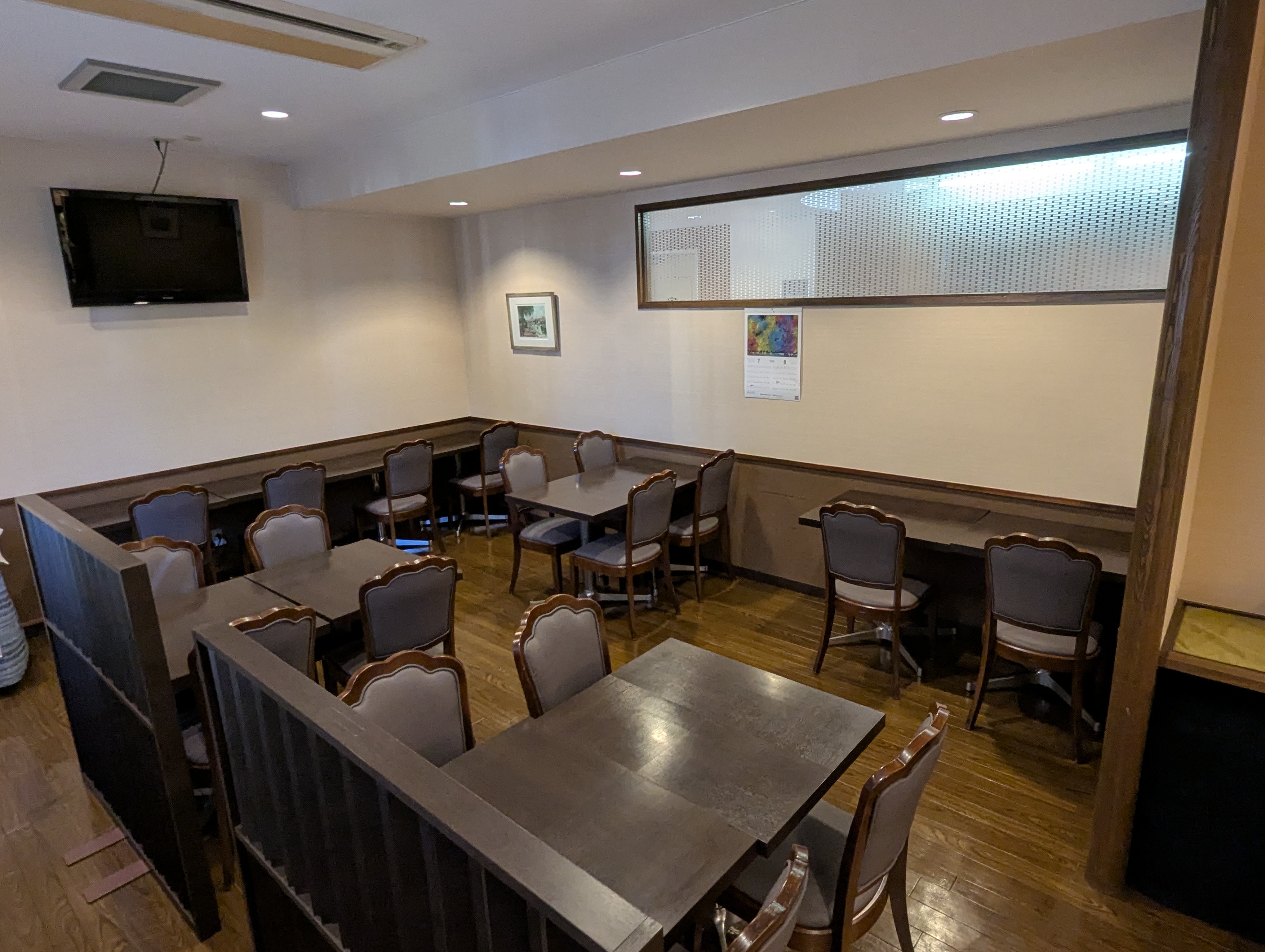 朝食レストラン会場