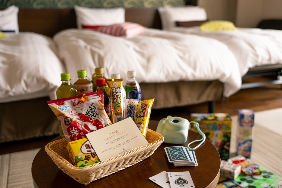 【卒業生限定】みんなで特別なお部屋で！５つの特典付き卒業旅行プラン