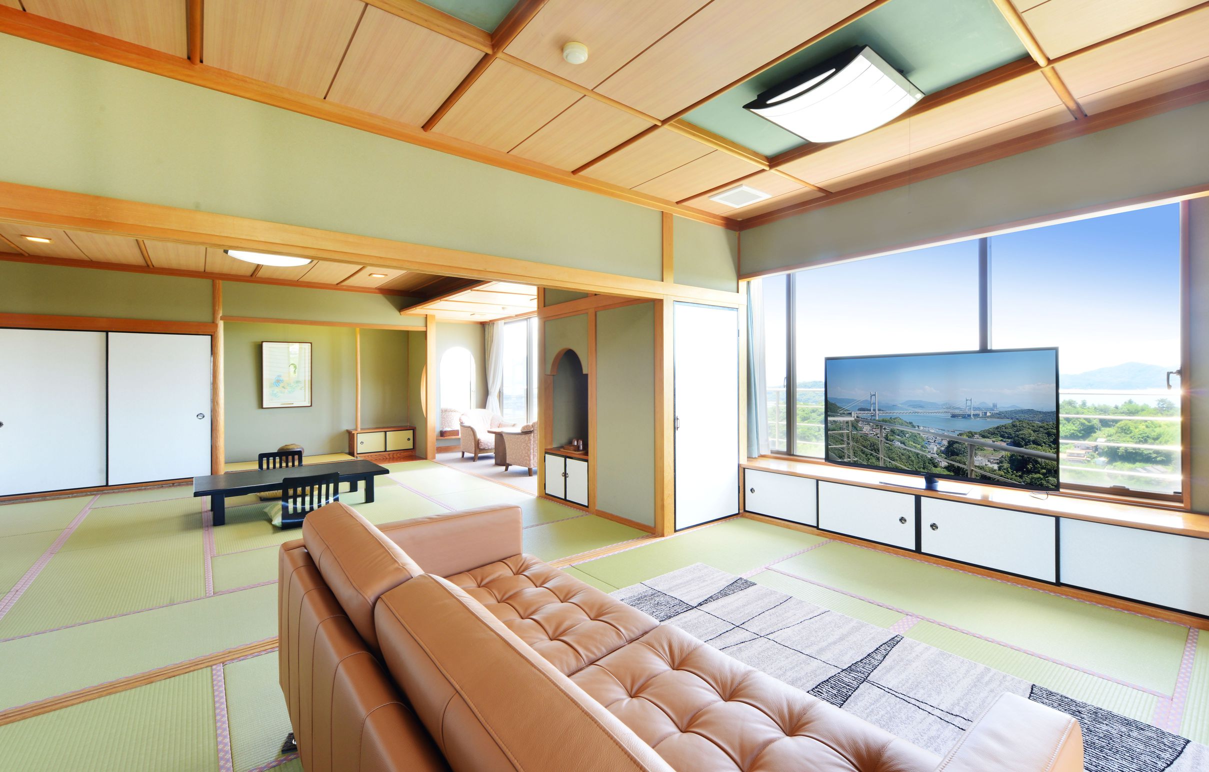 コーナースイート夕日