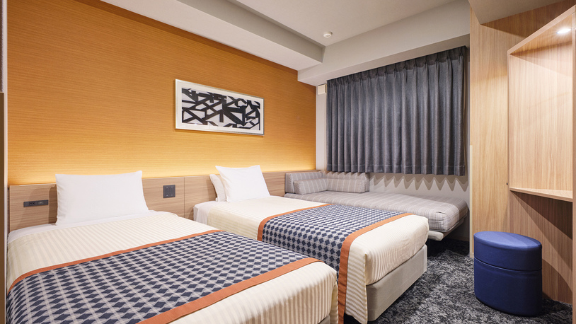 デラックスツイン（ソファーベッド付）