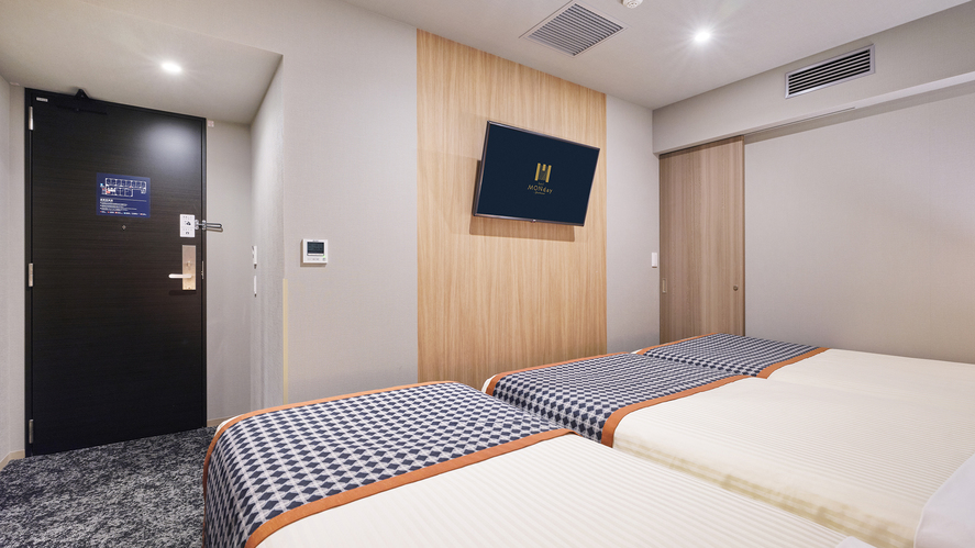 スタンダードツイン（トランドルベッド付）