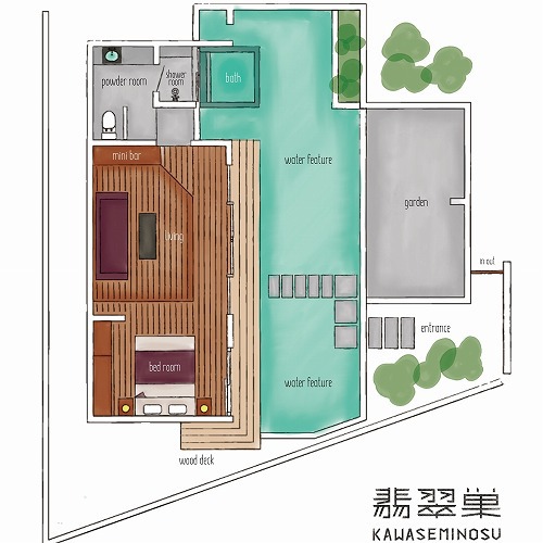 【平日割／素泊まり】平日利用でお得に！貸切露天風呂付きの隠れ家プライベートヴィラ