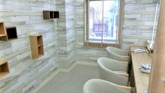 女性限定のパウダールームで安心♪