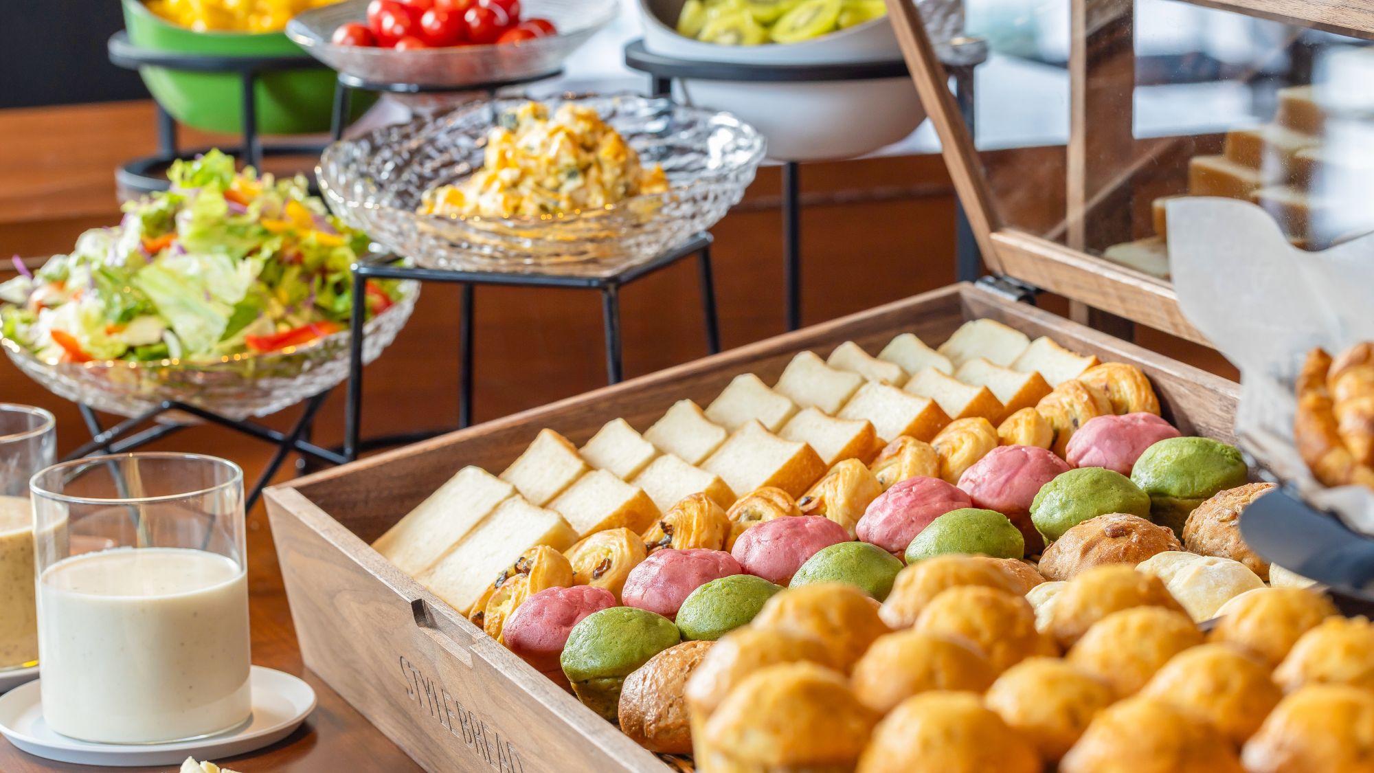 ◆朝食｜色どり豊かな洋食メニューをご堪能ください