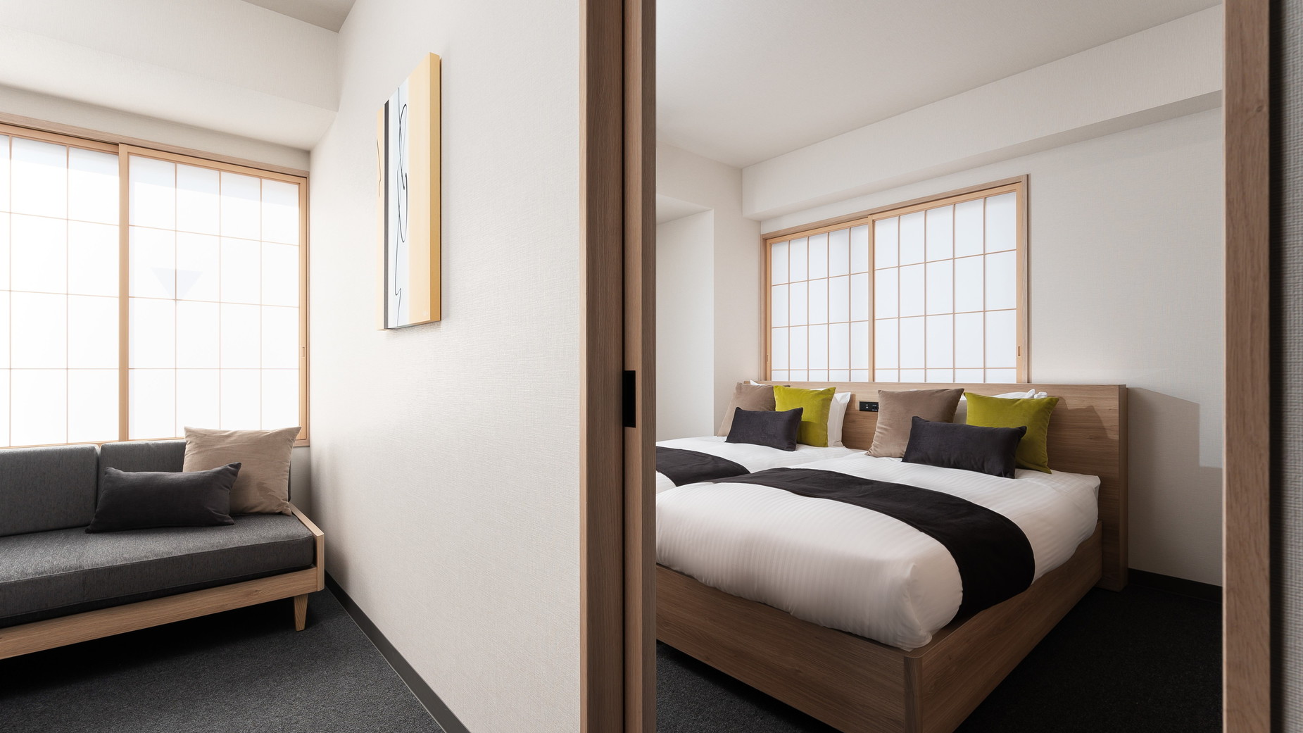 1ベッドルームアパートメント 