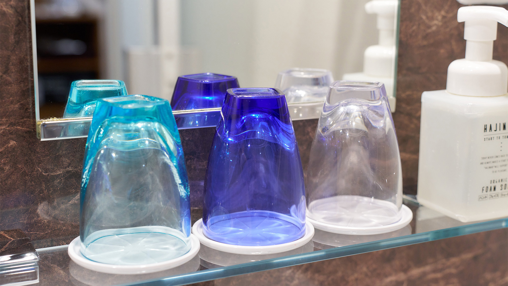 ・【部屋設備/コップ】ハミガキやうがいでお使いください