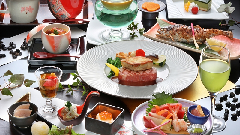 ≪全客室 離れ≫◆特選和洋会席プラン「博多和牛フィレコース」◆1泊2食 20.700円〜