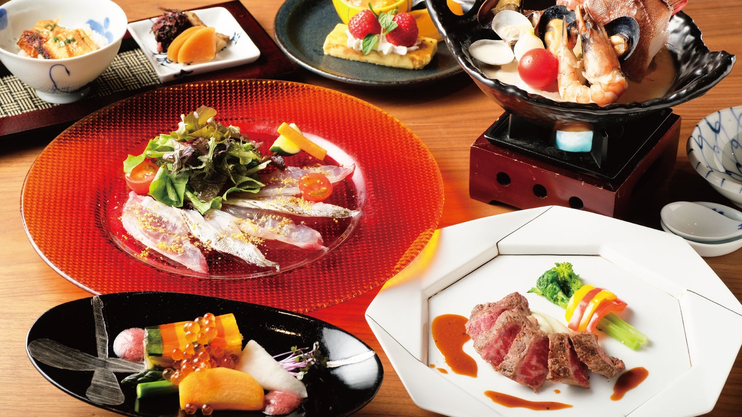 【RISA OPEN記念】◎お日にち限定◎まちの物語を楽しむ旅を＜1泊2食 基本会席＞