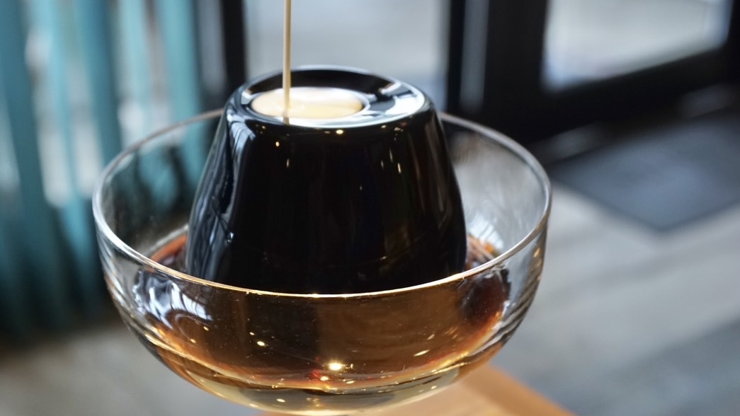 珈琲ゼリー♪ブラジルコーヒーの花でとれた蜂蜜を使用、 お子様はもちろん大人の方にもオススメです♪