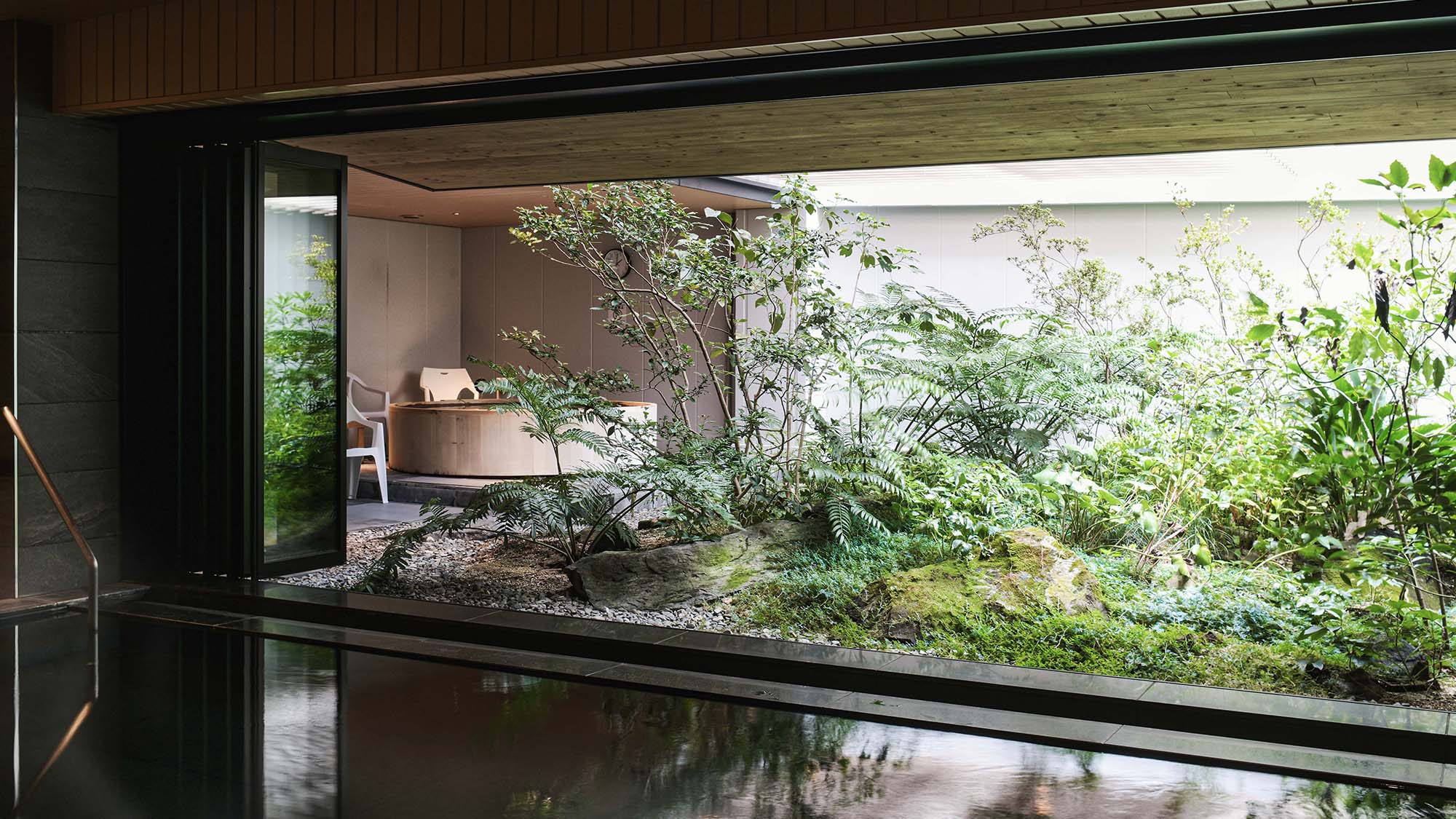 大浴場　昼の様子